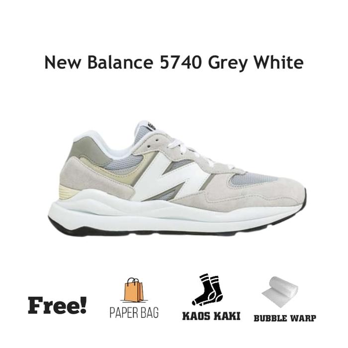 NB 5740 Grey White Original 100% BNIB