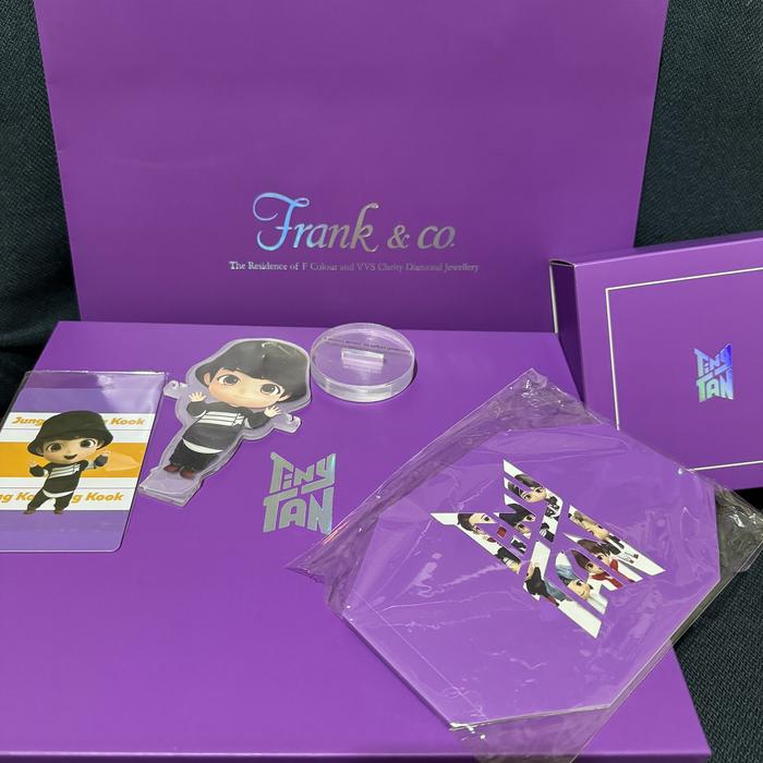 Frank & Co x TinyTan Jungkook (box only no anting)