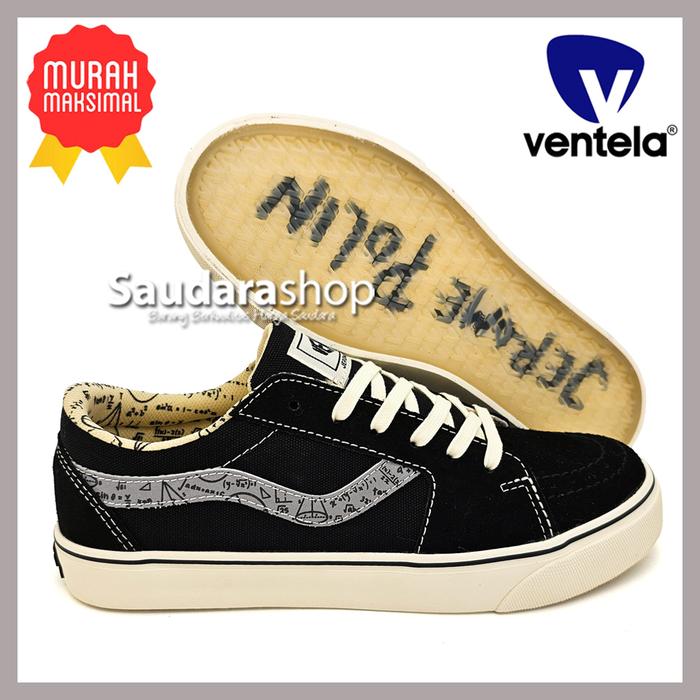 Sepatu Ventela X Jerome Polin Konnijiwa black / Ventela Jerome Polin