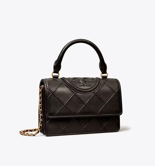 TB Fleming Soft Top Handle Chain Wallet