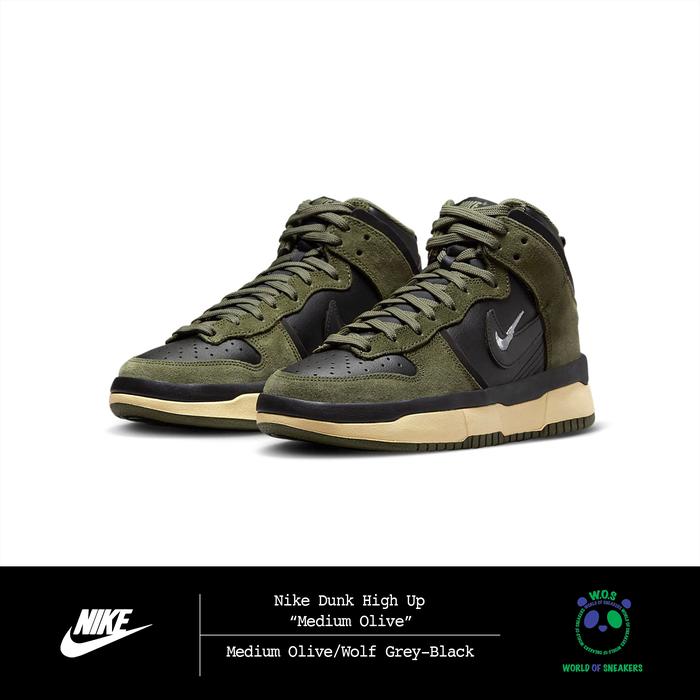 Nike Dunk High Up “Medium Olive” (W)