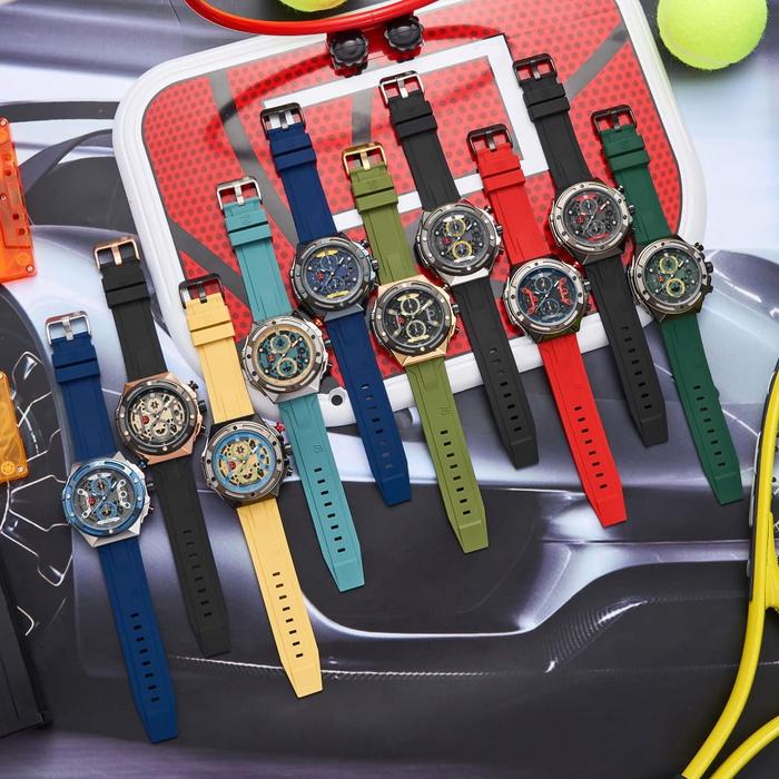 Jam Tangan Pria T5 H 4046G Original Chrono Aktif Tahan Air
