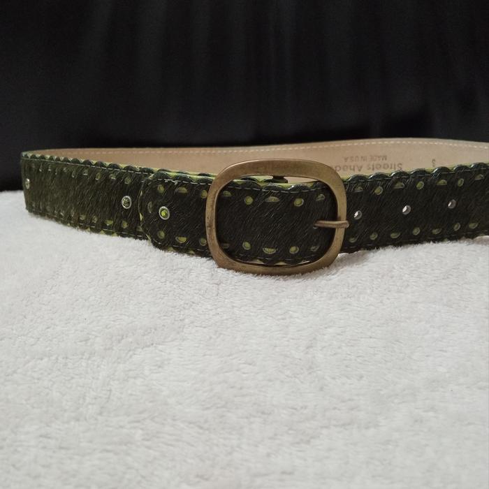 Belt Gesper Streets Ahead USA Vintage Second