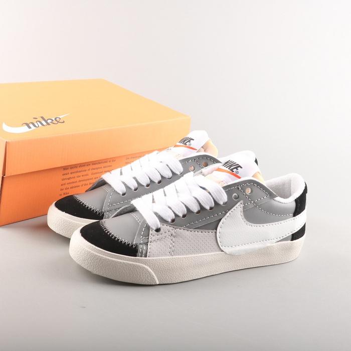 NK Blazer Low 77 Jumbo SE Light Smoke Grey FJ5467-077 (Size 36-45)