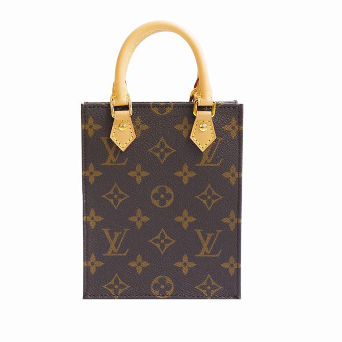 LV Louis Vuitton Petit Sac Plat Monogram