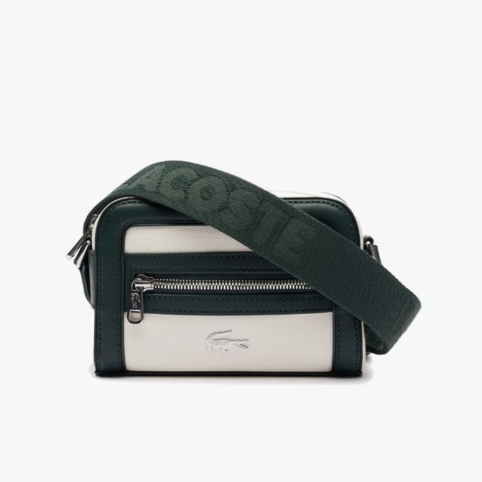 Tas Wanita LACOSTE Nilly Pique Shoulder Bag - White