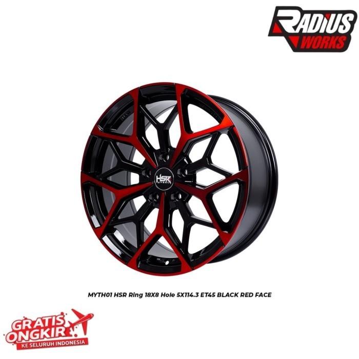 Paketan Velg Ban Ring 18 HSR Myth01 buat Toyota Rush Dll