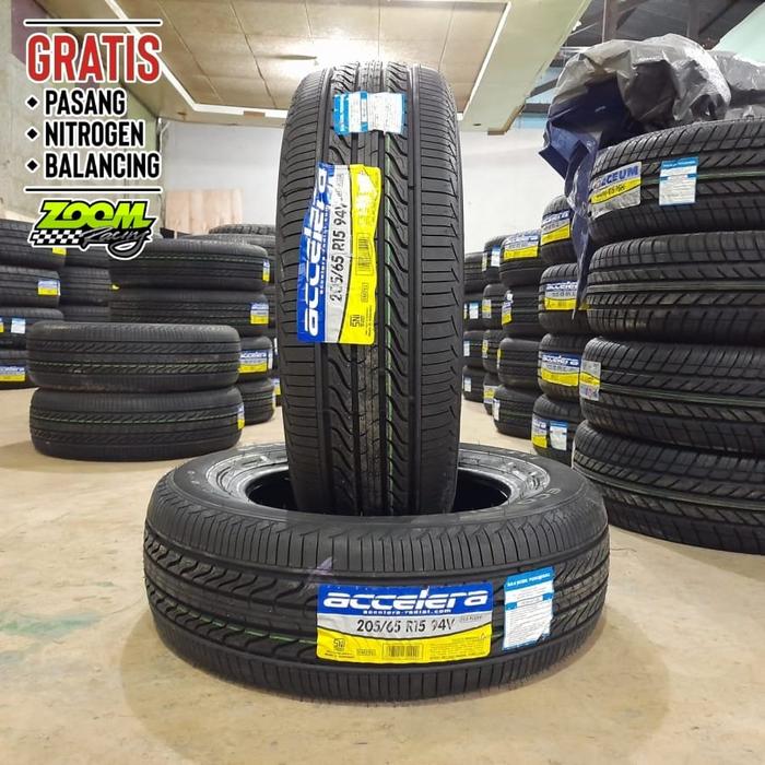 Ban Mobil 205 65 R15 Merk ACCELERA ECO PLUSH Ban Standar Innova Diesel