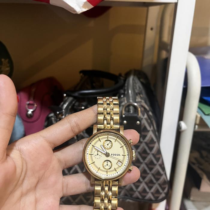 Fossil bf gold preloved