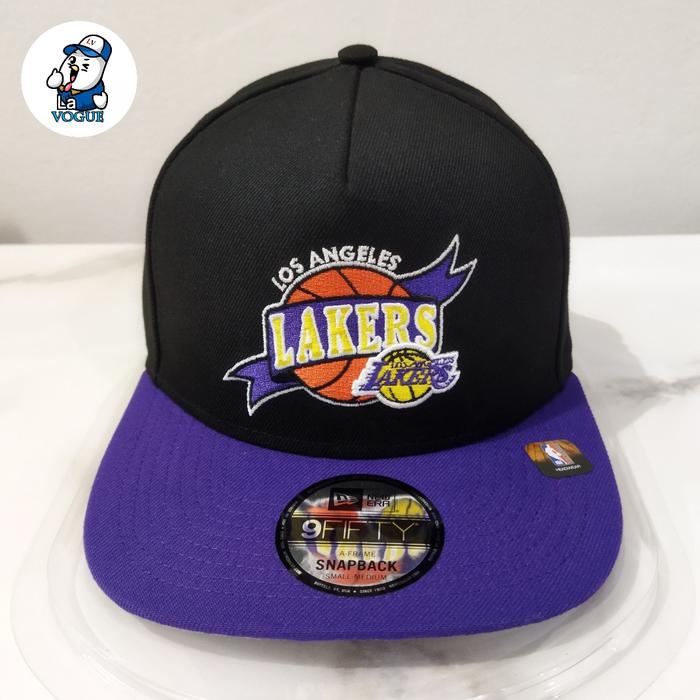 Topi New Era Ori - LOS ANGELES LAKERS Banner 9Fifty Hat Snapback S/M - Setelan