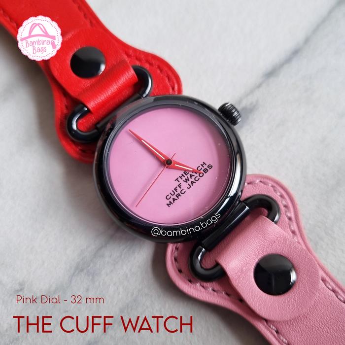 Jam MJ The Cuff Watch Pink Dial