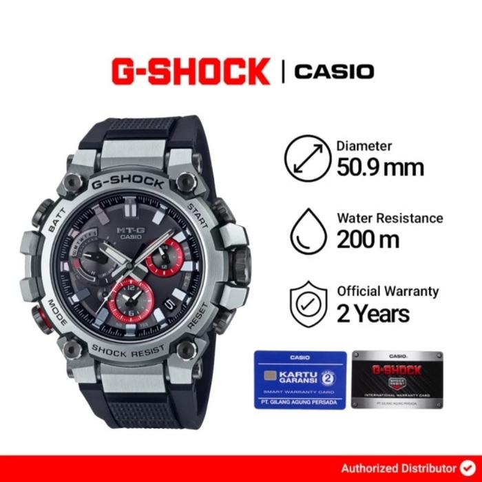 Jam Tangan Pria Casio G-Shock MTG-B3000-1ADR / MTG-B3000-1A Original