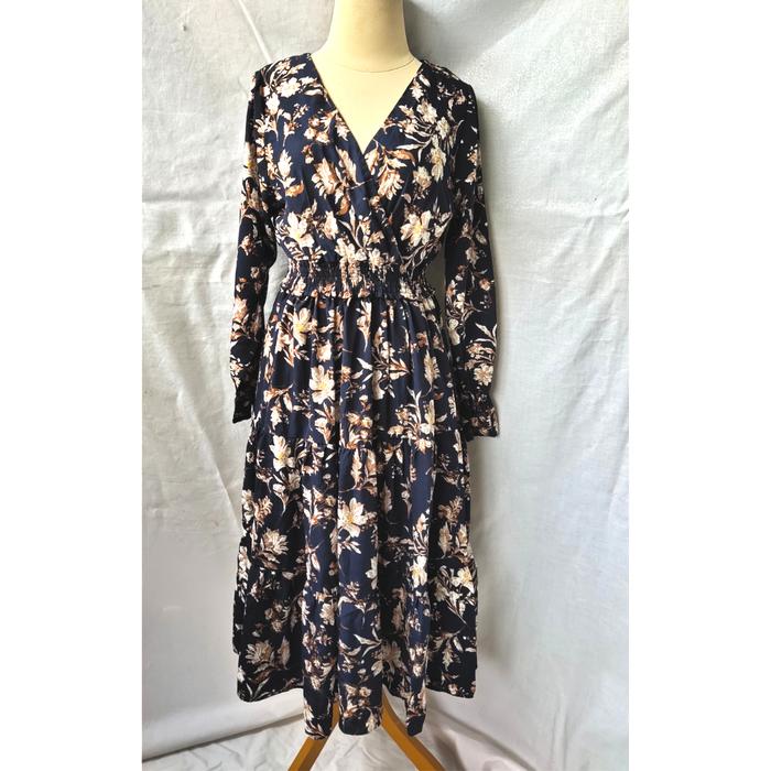 Preloved Dress Vintage Wanita Kimono Babydoll Size S