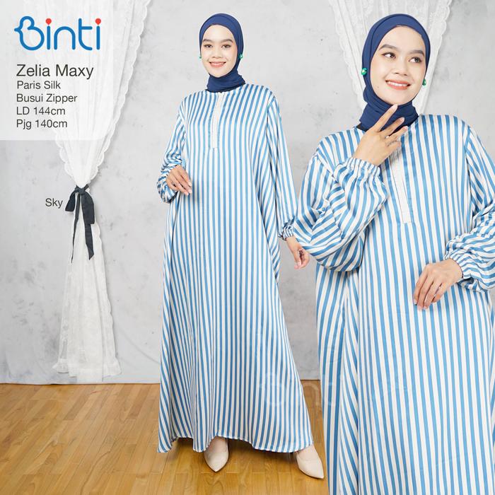 Zelia maxy super jumbo gamis wanita muslim dewasa bigsize ld 144cm