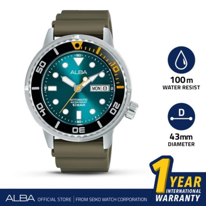 Alba AL4249#AL4249#AL4249X1#Jam tangan pria otomatis Alba AL4249X1