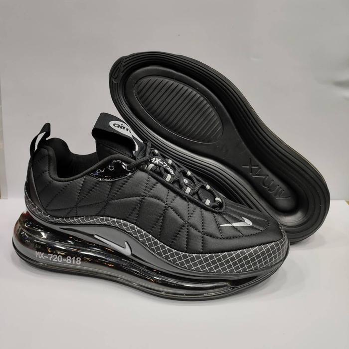 Sepatu am 720-818 black white