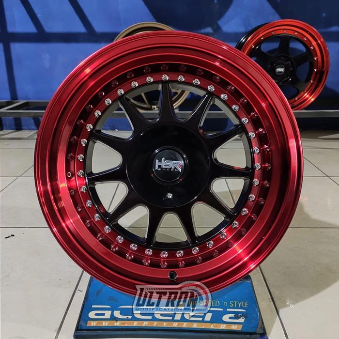 Velg Celong Ring16 Pelak Racing Hsr Ikimasu Ring 16 Lebar 8/9 Hsr R16