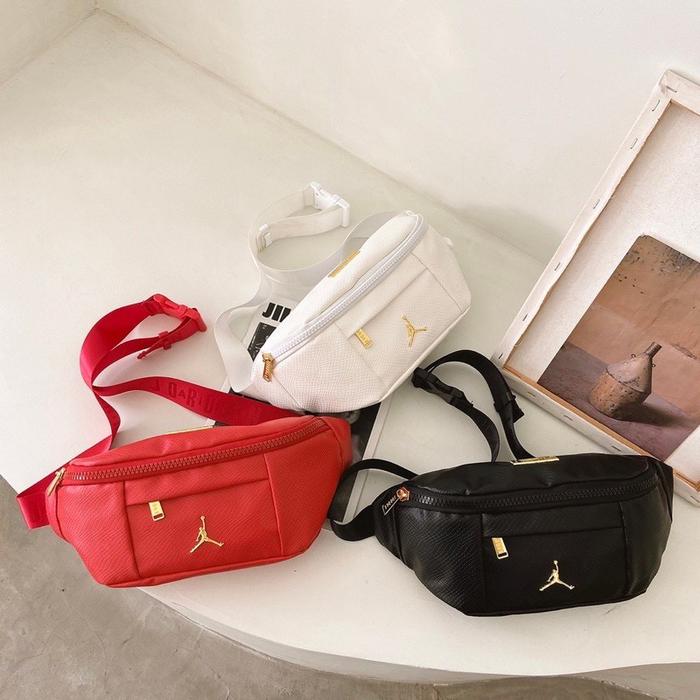 AIR JORDAN REGAL CROSSBODY SNAKE LEATHER WAISTBAG/TAS PINGGANG JORDAN