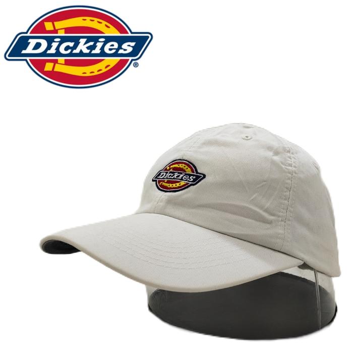 T91 Topi Casual Cotton Logo Dickies 1922 White  Authentic Original Big