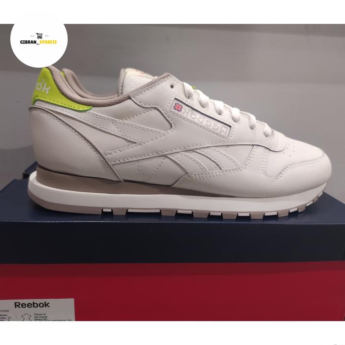 Reebok Classic Leather chalk/yelow Original