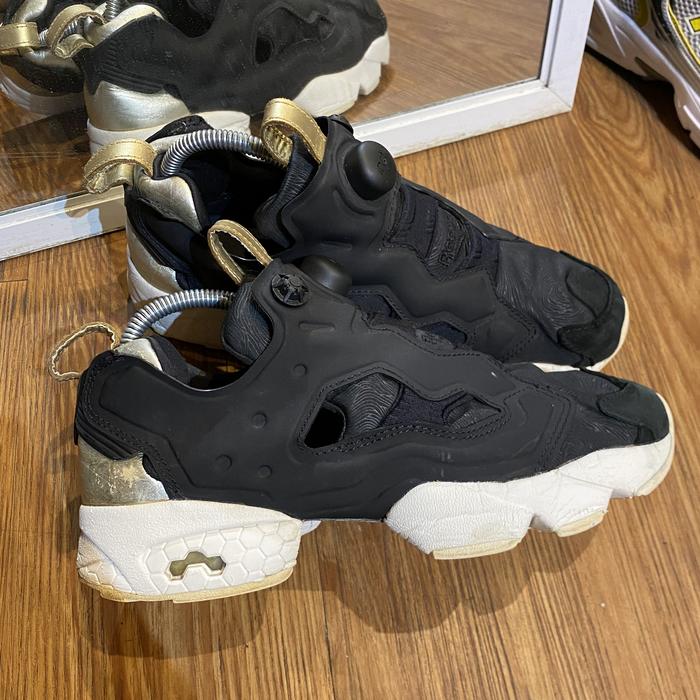 Reebok instapump fury black gold pattern original - sneakers second ma
