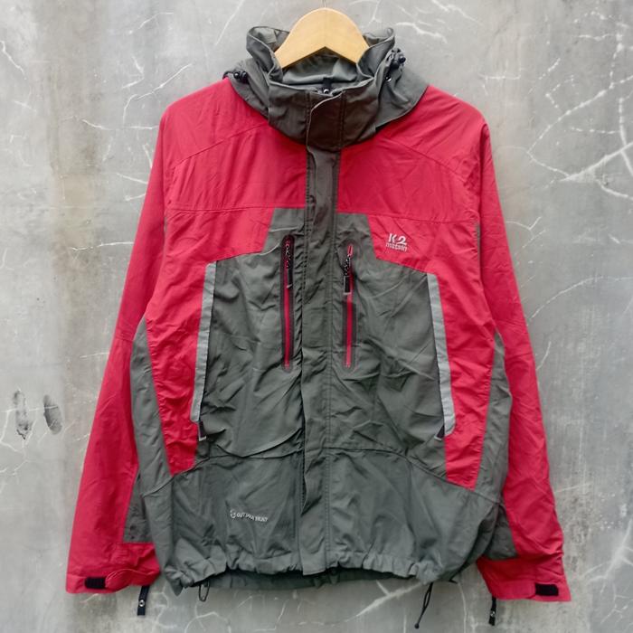 jaket K2 outdoor full hoodie second