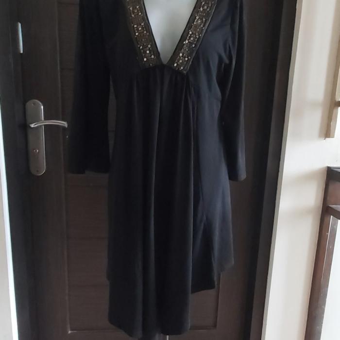 tunik hitam renda pl