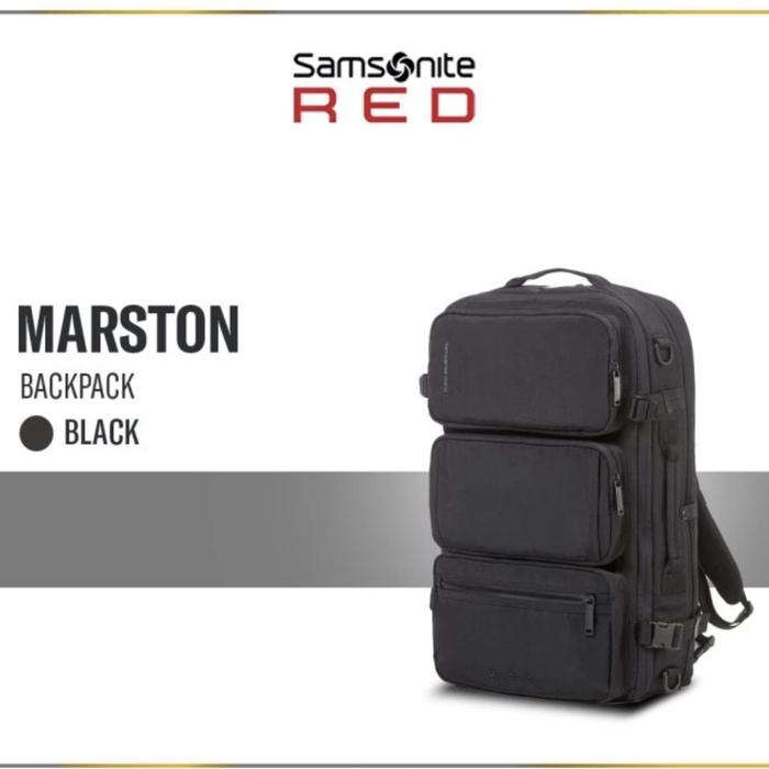 Tas Samsonite Marston Backpack laptop Samsonite Red
