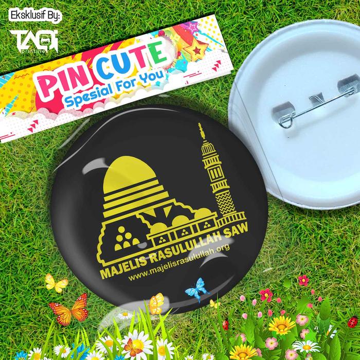 Pin Dakwah Majelis Rasulullah Size 44mm
