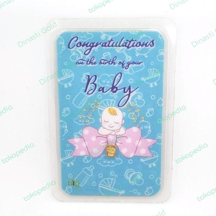 LM Emas Mini BIG gold 0.1 gram baby