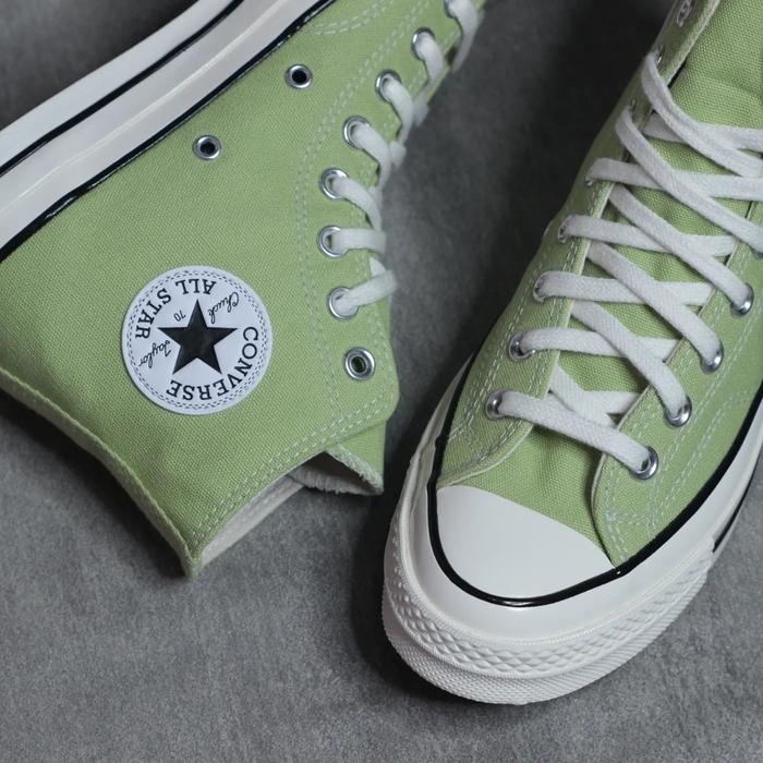 converse chuck 70 vitality green - hi & low