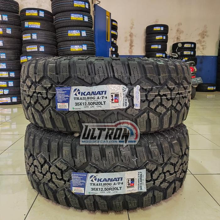 Ban Semi Offroad Ring20 Ban Mobil Kanati 35 12,5 Ring 20 Ban Tubeles