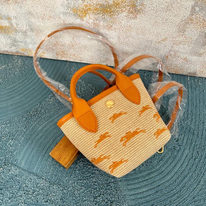bag LC tas XS Panier Tote in Abricot Over Logo