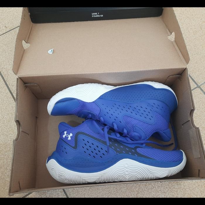 Sepatu Basket Anak Under Armour Jet 23 GS Midnight Navy Size 39 Asli