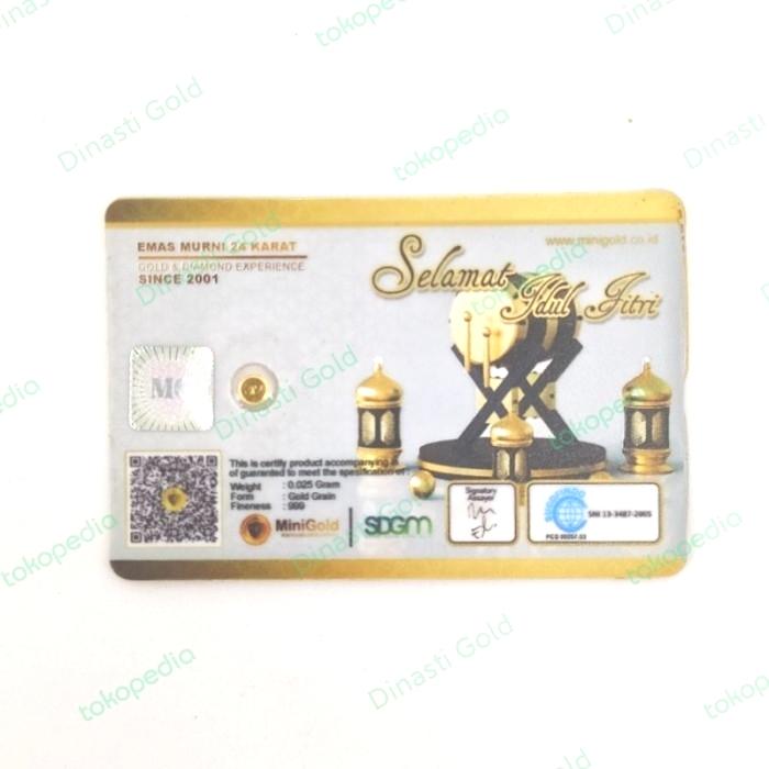 LM Mini gold 0.025 Idul Fitri Series