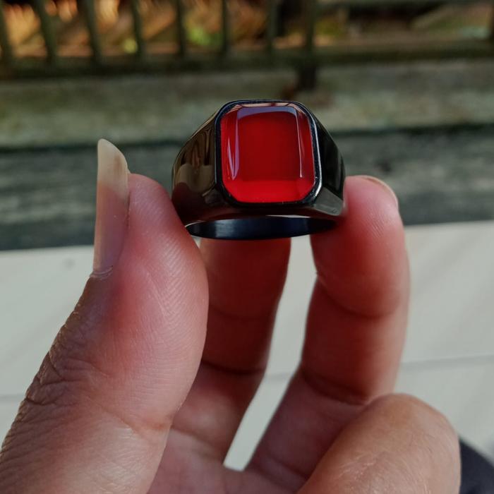 Cincin Red baron kotak cutting