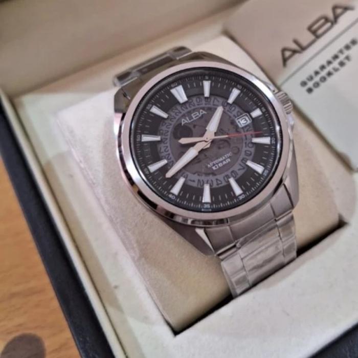 Alba AU4031#AU4031#AU4031X1#Jam tangan pria otomatis Alba AL4031X1