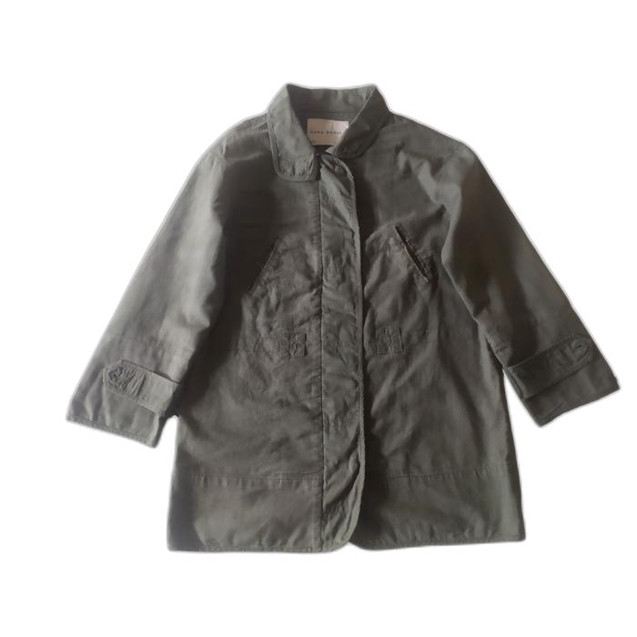jaket parka army Zara basic