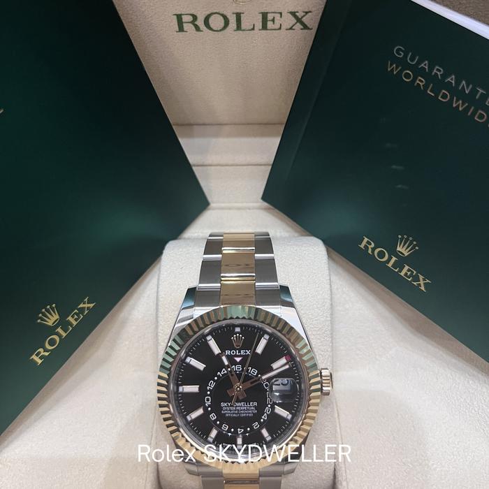 rolex sky dweller 2023 december asli new
