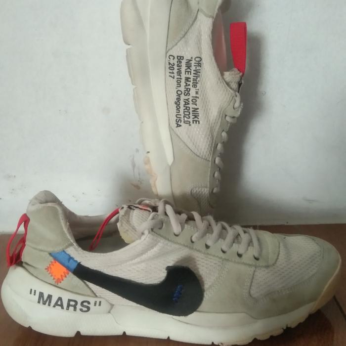 Nike air Max MARS yard putih,size 41fit 42