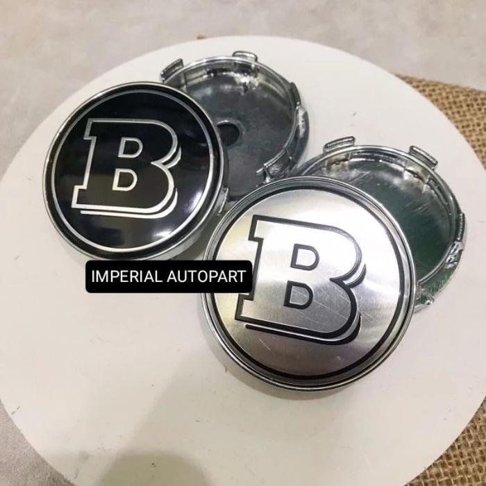 DOP VELG RODA EMBLEM MERCEDES BENZ 60MM BRABUS MERCY 6CM