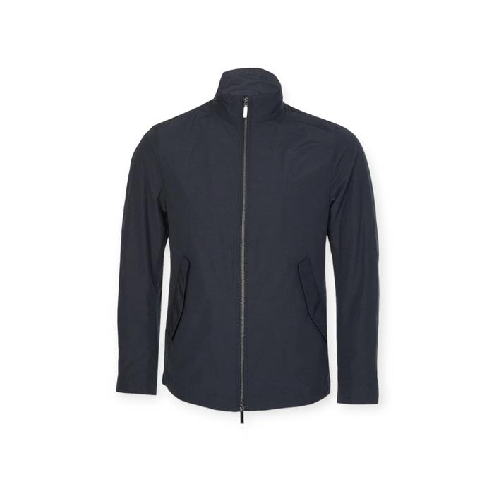 Jaket Hugo Boss Pria Water Repellent Navy Original