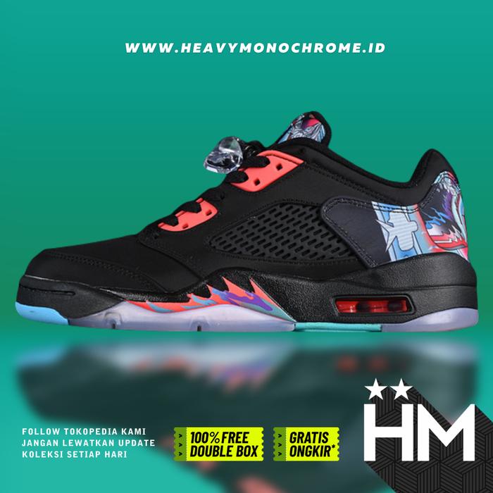 Jordan 5 Retro Low Chinese New Year 840475-060 (Size 36-47.5)
