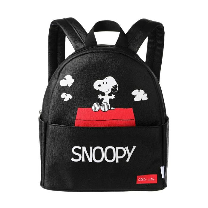 miniso  x snoopy backpack/tas ransel karakter