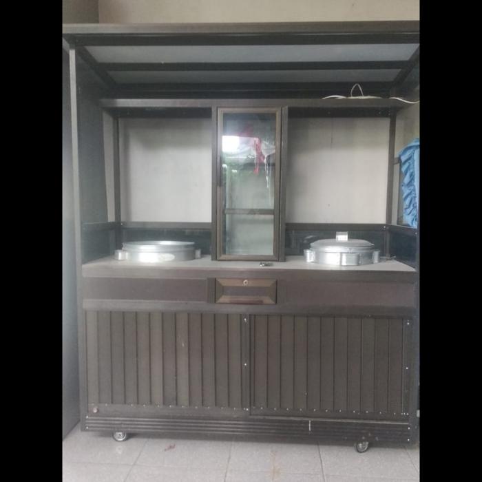 rombong aluminium bekas