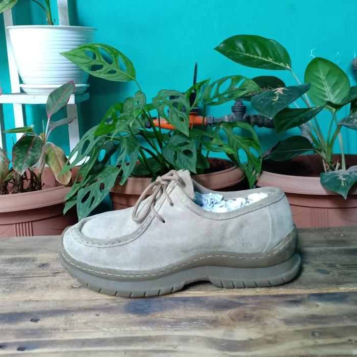 sepatu casual outdoor suede lace up airwalk size 41 second original