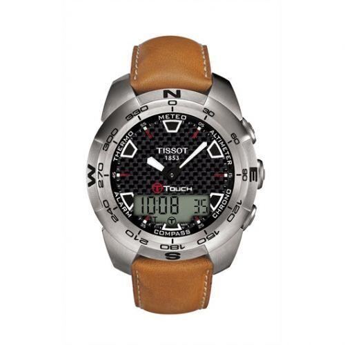 jam tangan Tissot Men's T0134204620100 T-Touch Expert Quartz