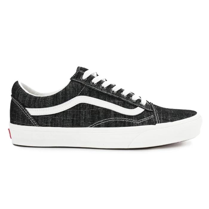 Vans Old Skool Threaded Denim Black White