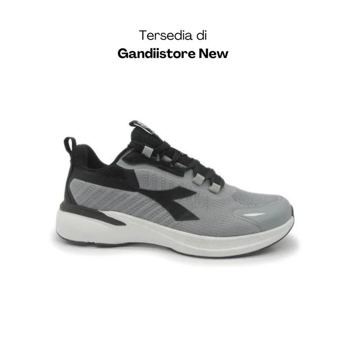Sepatu Sneakers Pria Diadora Granimo (M) DIAFI230601G Grey Black Men