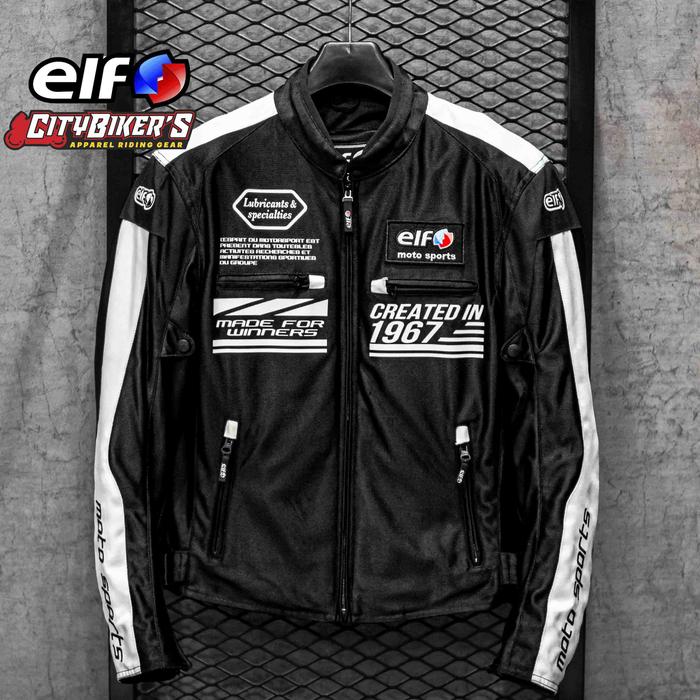 Elf Jacket Second japan size L Black white